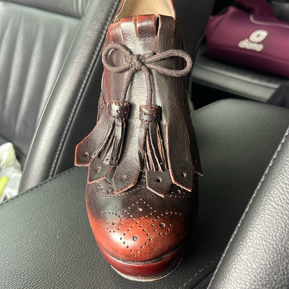 Frye Nayia Kilte Leather platform